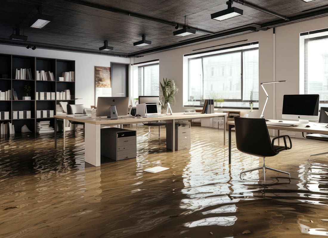 Insurance by Industry - Flooding in an Office